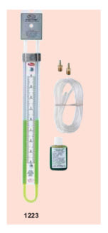 Flex-Tube U-Tube Manometer "Dwyer" Model 1223-M600-W/M Flex-Tube U-Tube Manometer "Dwyer" Model 1223-M600-W/M
